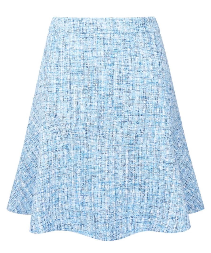 Joe Browns Women's Blue Boucle Skirt - Chloe's Style Elegance