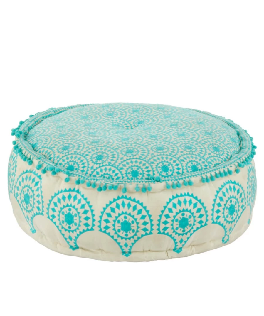 "Joe Browns Bright Boho Floor Cushion - Multi Color Bohemian Style Floor Pillow"
