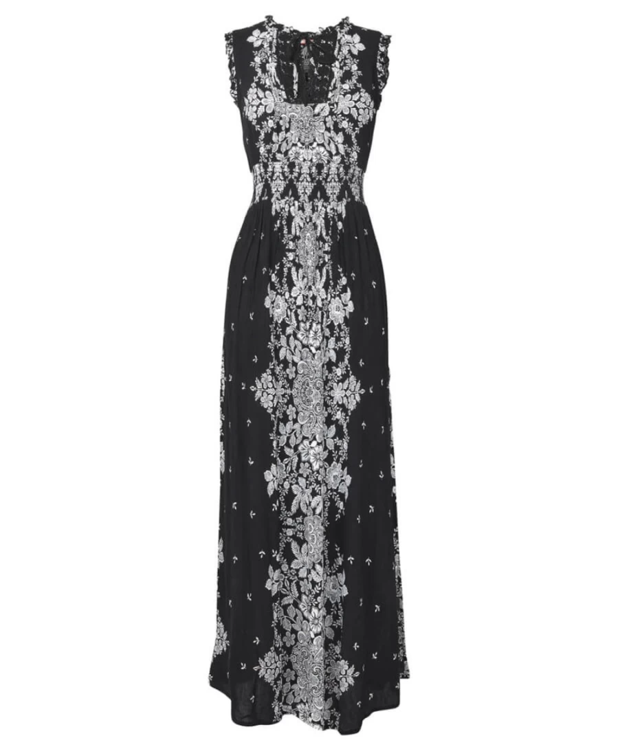 Joe Browns Women's Black Floral Dress - Elegant & Stunning Floral Print
