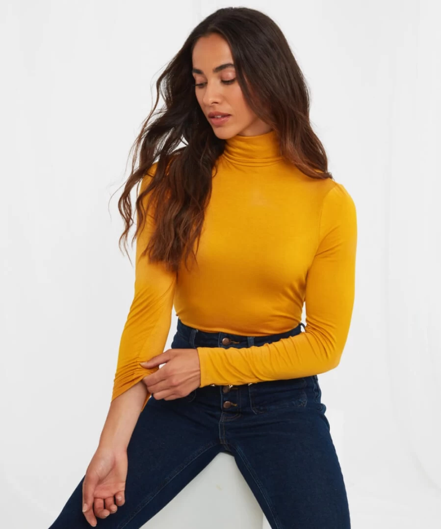 Joe Browns Women's Berry Roll Neck Jersey Top