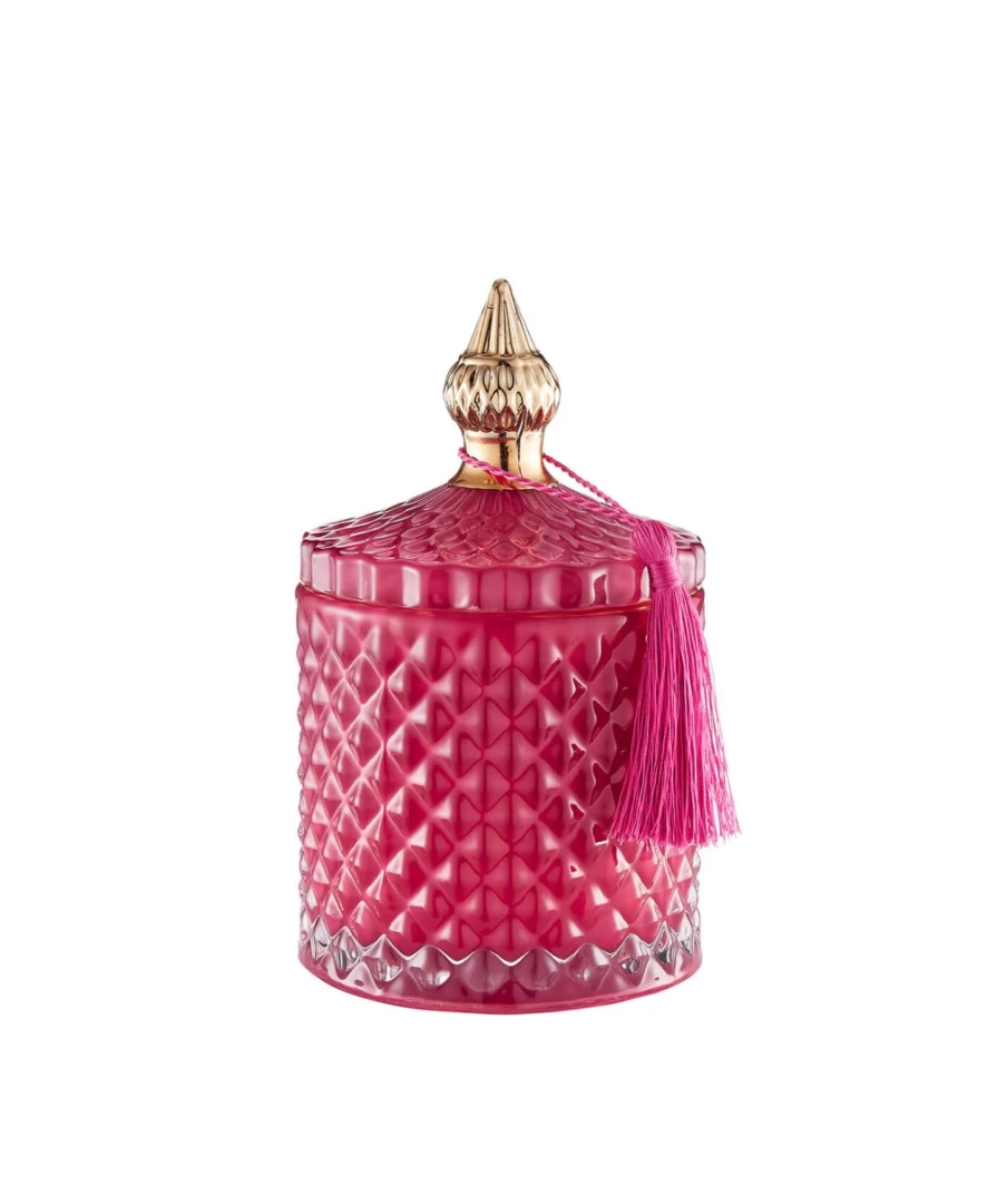 "Joe Browns Pink Decadent Candle Pot for Women - Aromatic Home Decor Gift"