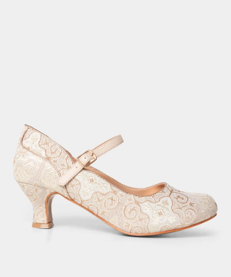 Joe Browns Women's Soft Gold Perfect Moment Occasion Shoes