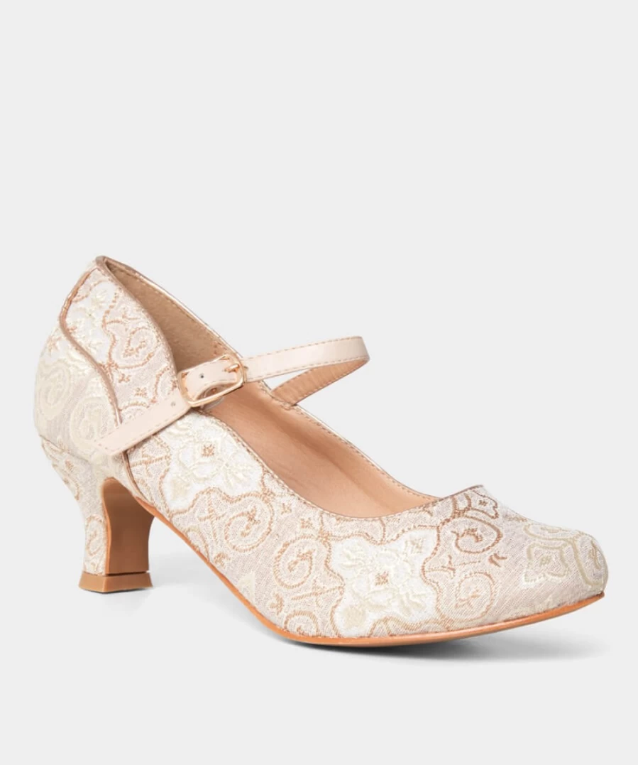 Joe Browns Women's Soft Gold Perfect Moment Occasion Shoes