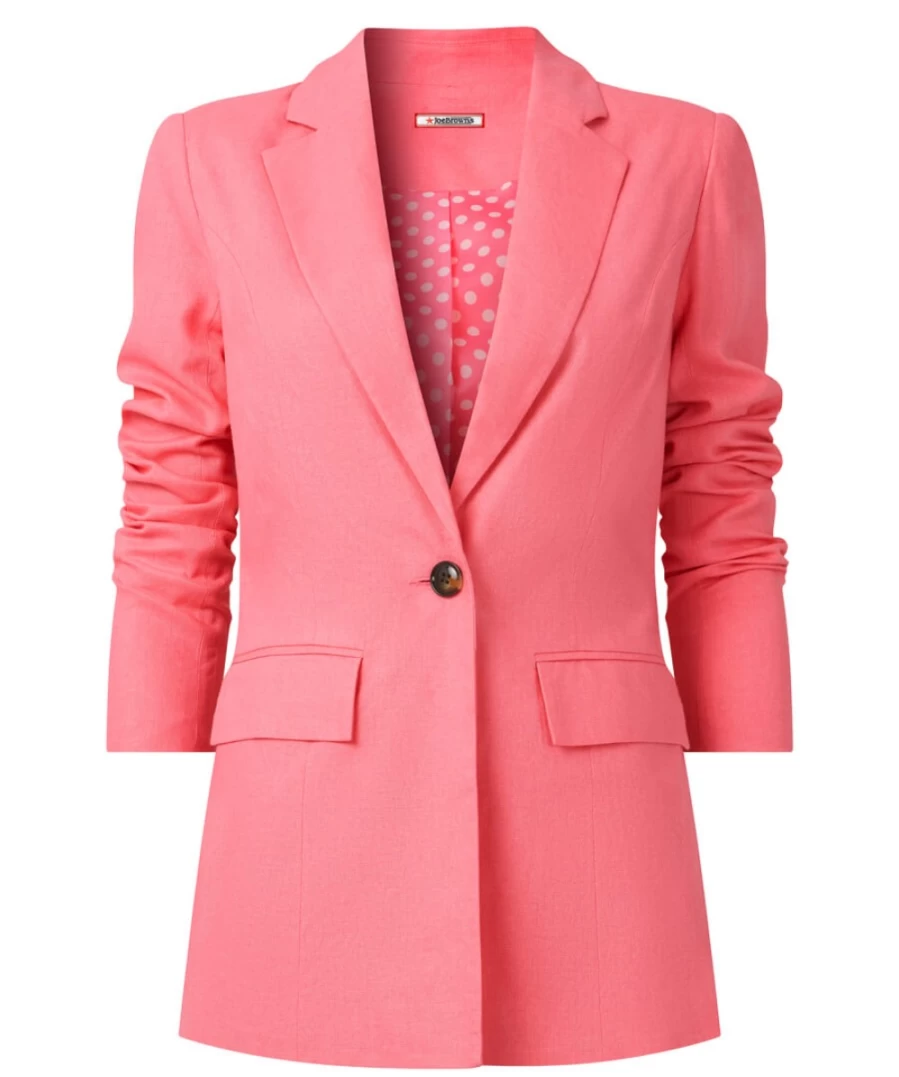 Joe Browns Women's Pink Lucy Suit Jacket - Elegant Blazer for Women