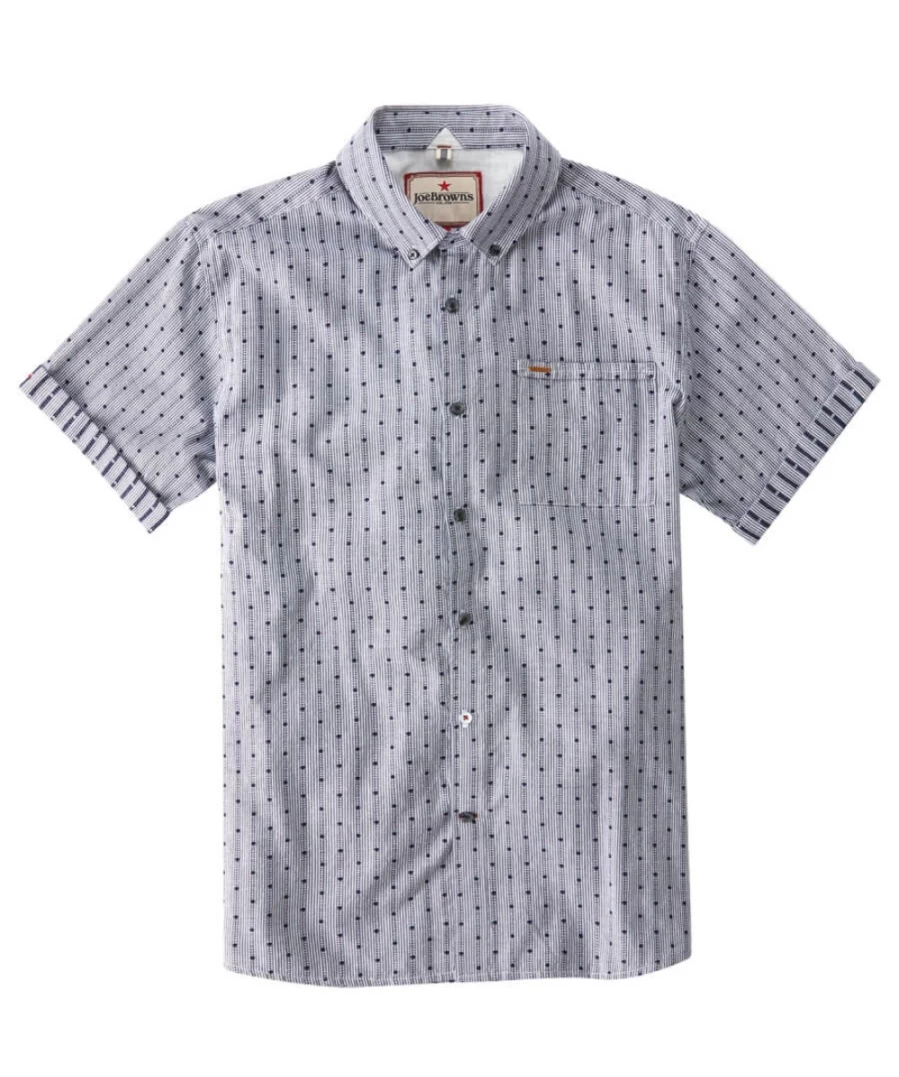 Joe Browns Men's Blue Cool & Casual Shirt - Stylish Comfort Wear