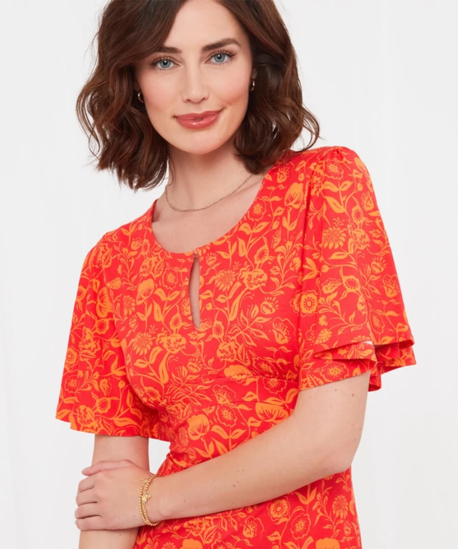 Joe Browns Women's Laura Floral Print Dress in Multi Color