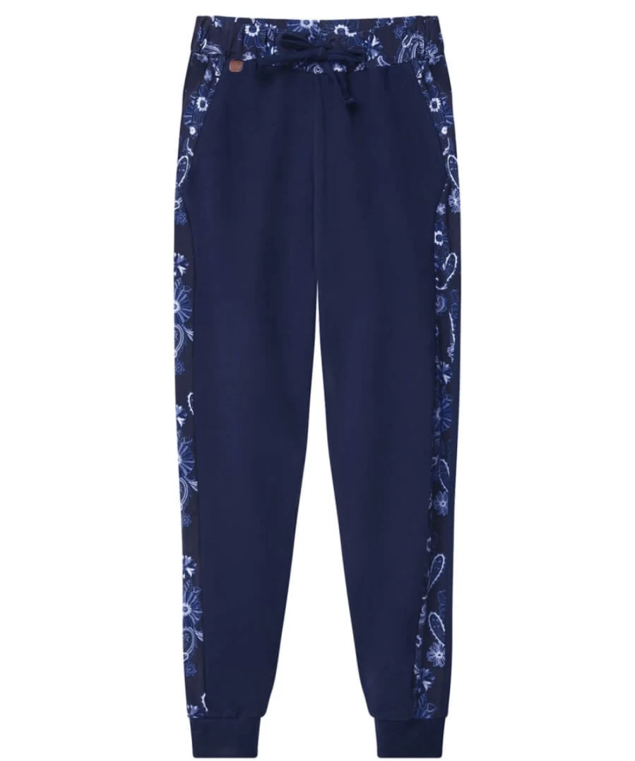 Joe Browns Women's Blue Joyful Jog Pants - Comfortable Casual Lounge Trousers