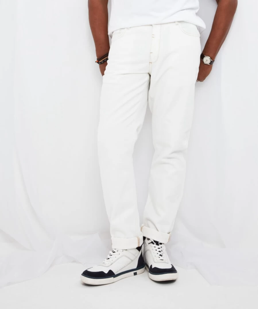 Joe Browns Men's White Straight Leg Jeans – Splendid Fit Denim