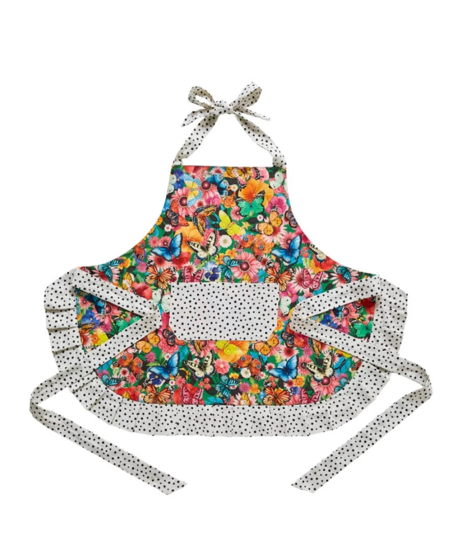Joe Browns Multi-Colored Floral Apron - Fabulous Fancy Kitchen Wear for Stylish Cooking