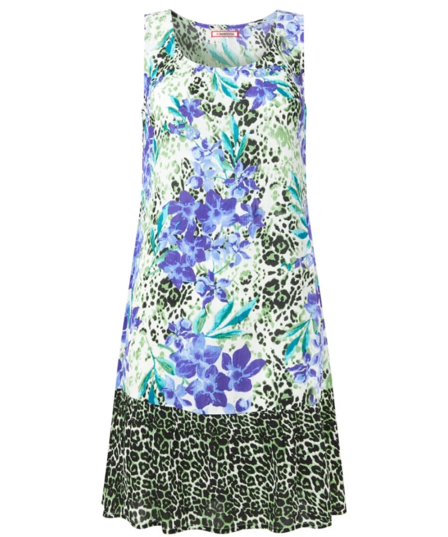 "Joe Browns Women's Multi-Color Animal Print Tunic Top"