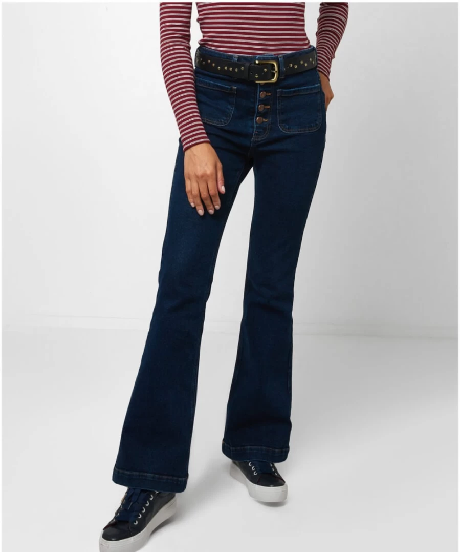 Joe Browns Women's Vintage Valerie Indigo Flared Jeans