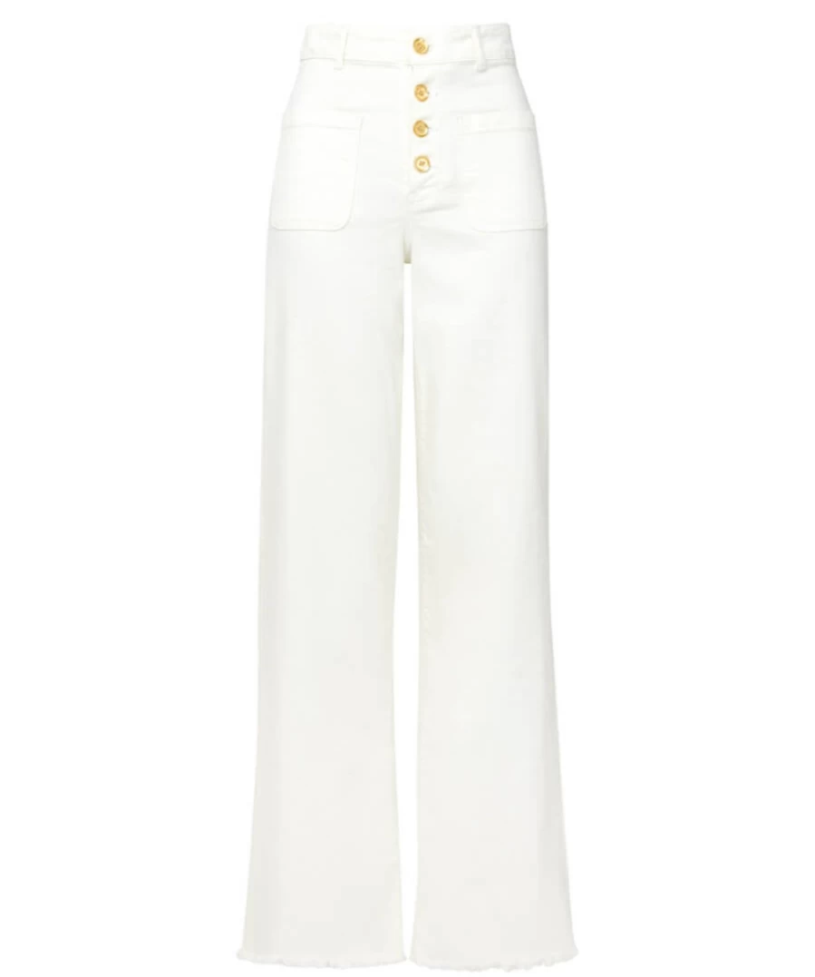 Joe Browns Women's Pink Pippa Wide Leg Jeans - High Waist Flare Denim Trousers