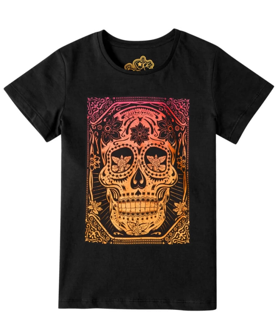 Joe Browns Kids Black Faded Fun Graphic Tee for Children