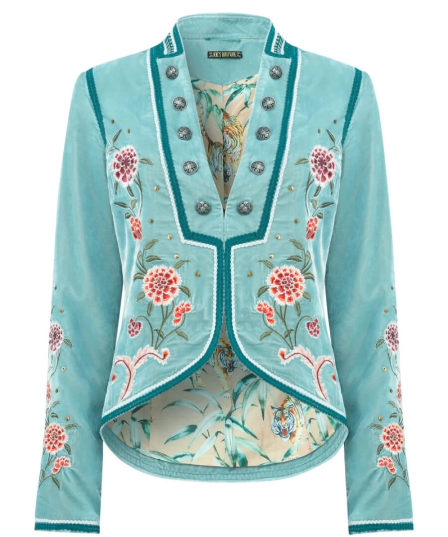 Joe Browns Women's Blue Mystical Boutique Jacket - Stylish Casual Outerwear