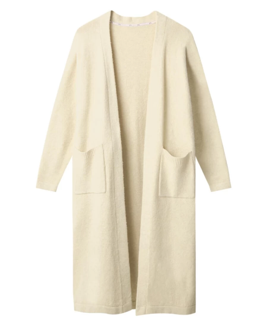 Joe Browns Women's Antique White Sloe Joes Longline Cardigan Sweater