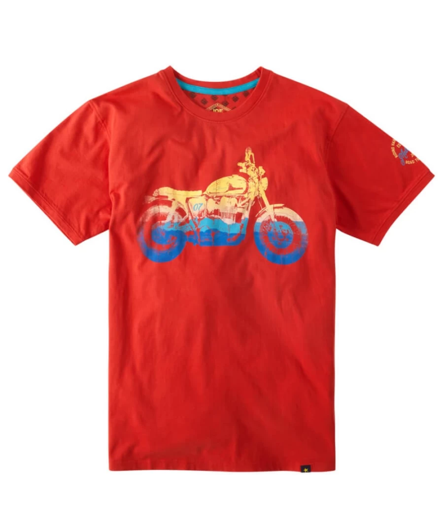 Joe Browns Men's Red "Take It In" Short Sleeve Tee