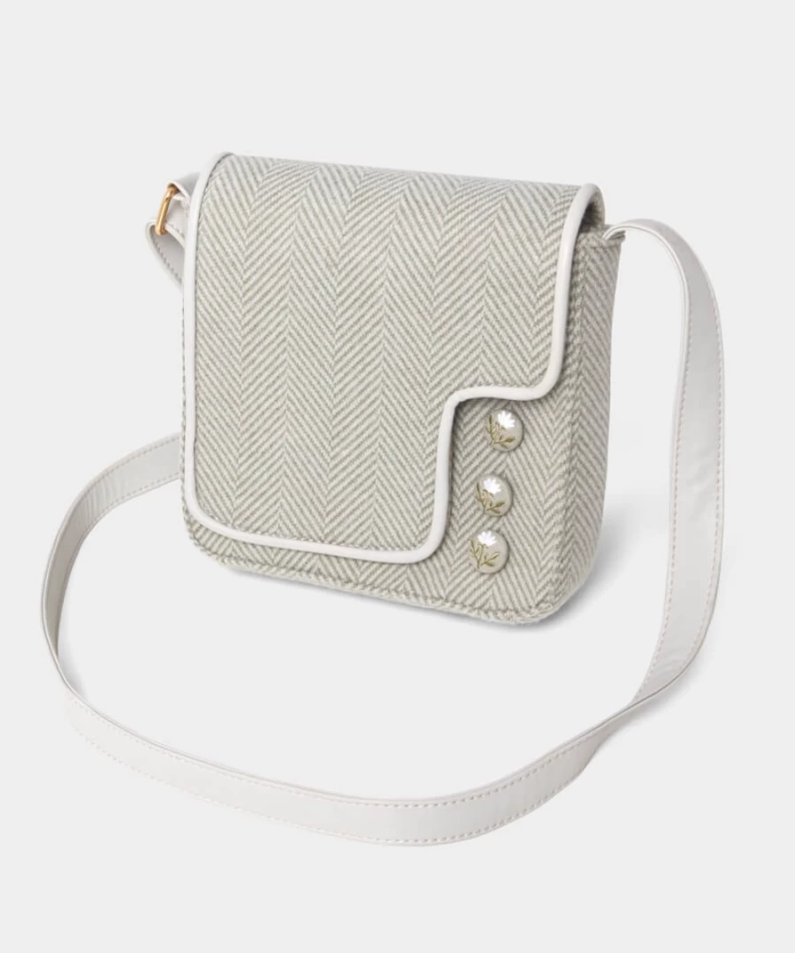 Joe Browns Women's Green Spring Day Tweedy Handbag