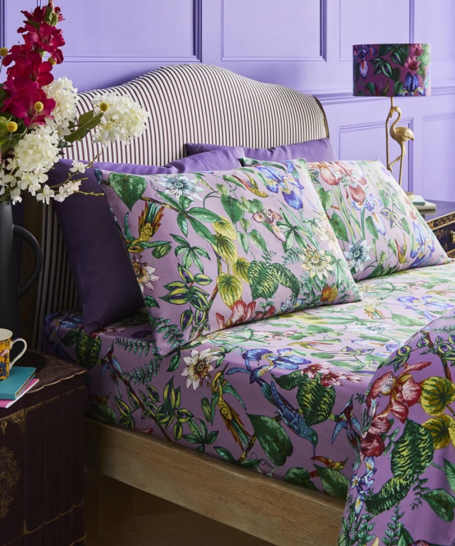 Joe Browns Neon Botanicals Fabulous Floral Bedding Set in Multi Color