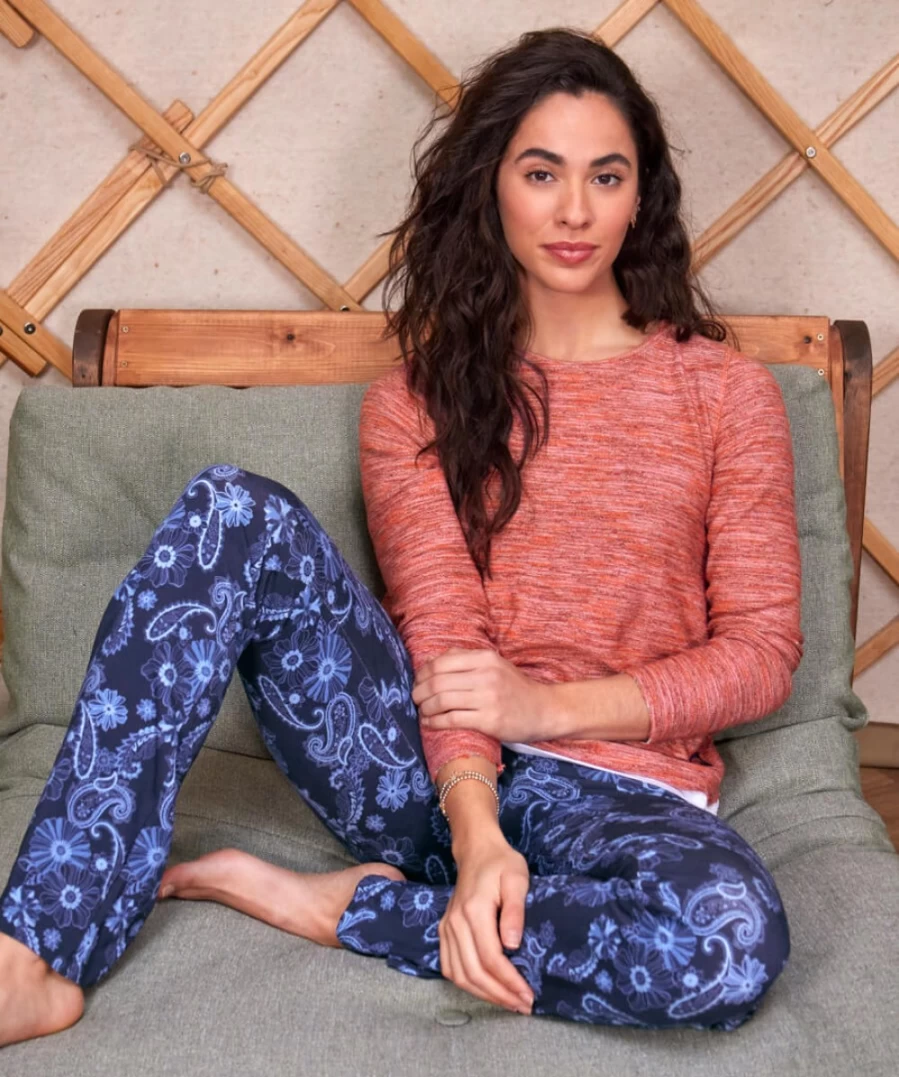 "Joe Browns Women's Pink Lounge Top | In The Detail Comfort Wear"