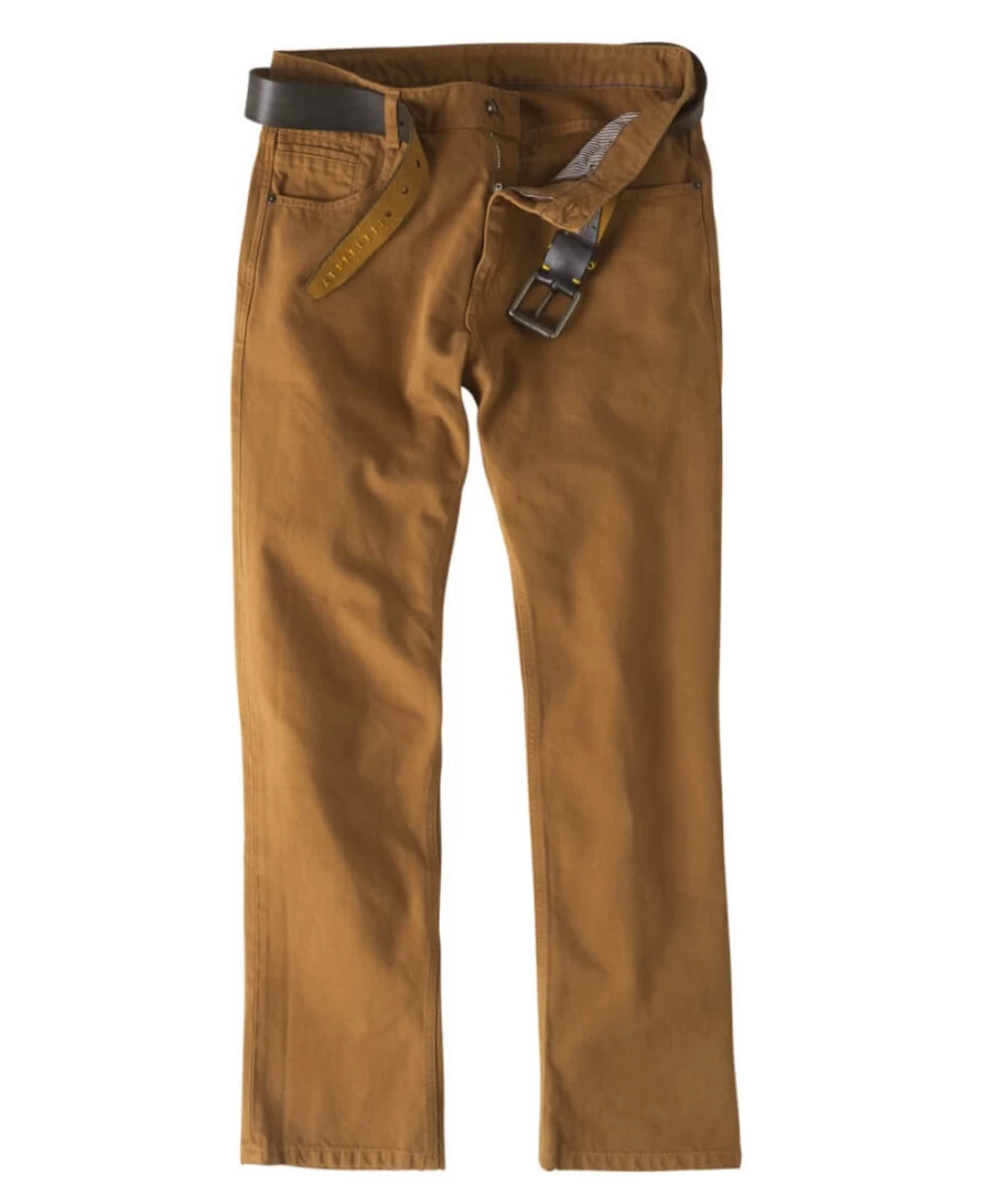 Joe Browns Men's Dark Tobacco On Track Jeans - Slim Fit Denim Pants for Men