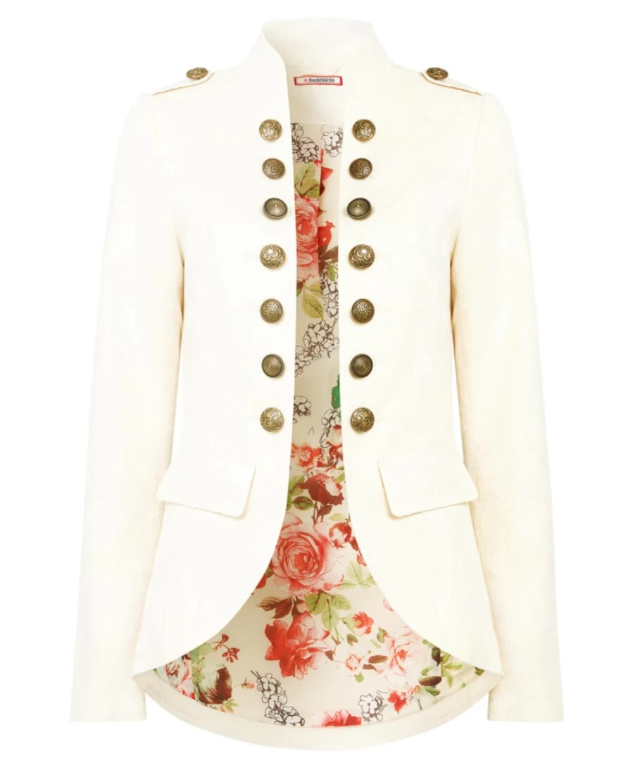 Joe Browns Women's Cream Military Jacket - Must-Have Stylish Outerwear