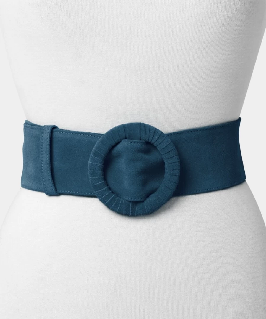 Joe Browns Women's Sea Green Suede Summer Belt - Stylish & Comfortable Waist Accessory