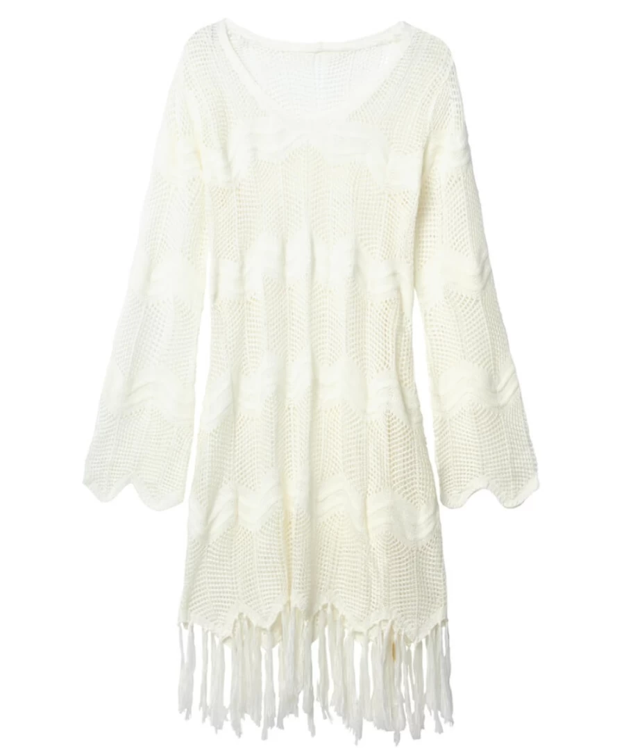 Joe Browns Women's White Summer Cover Up Dress - Lightweight Beach Dress