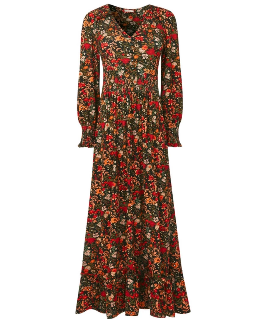 "Joe Browns Women's Multi-Color Autumn Dress - Stylish Fall Fashion for Amazing Days"
