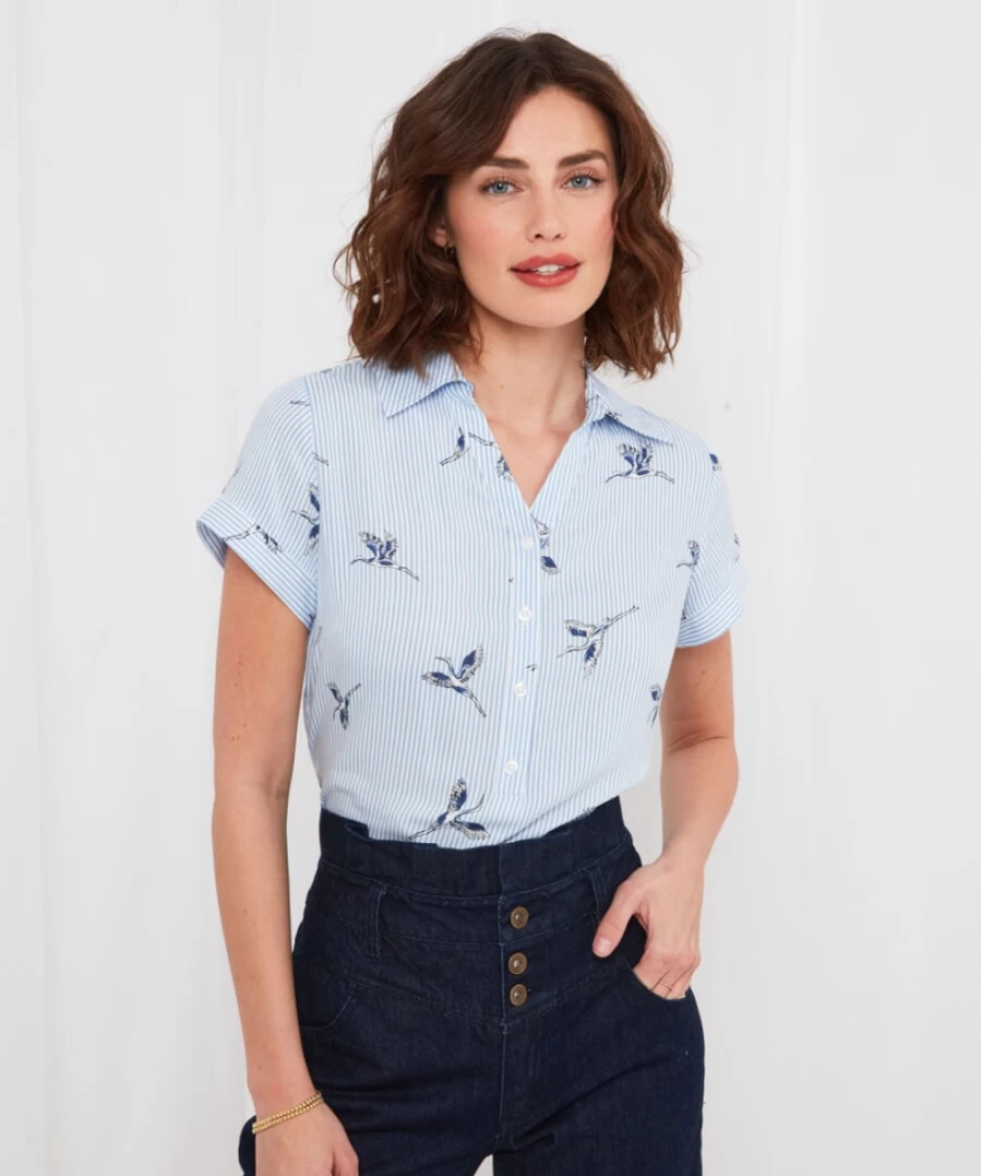 "Joe Browns Women's Fly Away Blouse in Multi Color - Stylish & Comfortable Top"