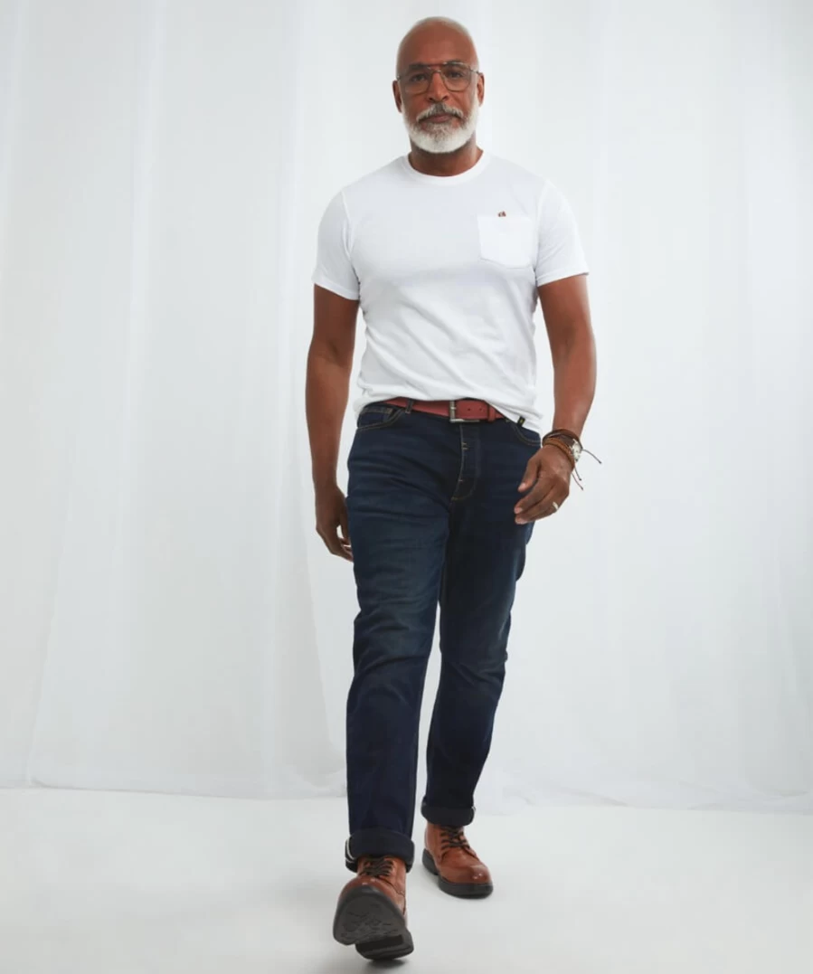 Joe Browns Men's Slim Fit Jeans in Rinse Wash - Comfortable & Stylish Denim Trousers