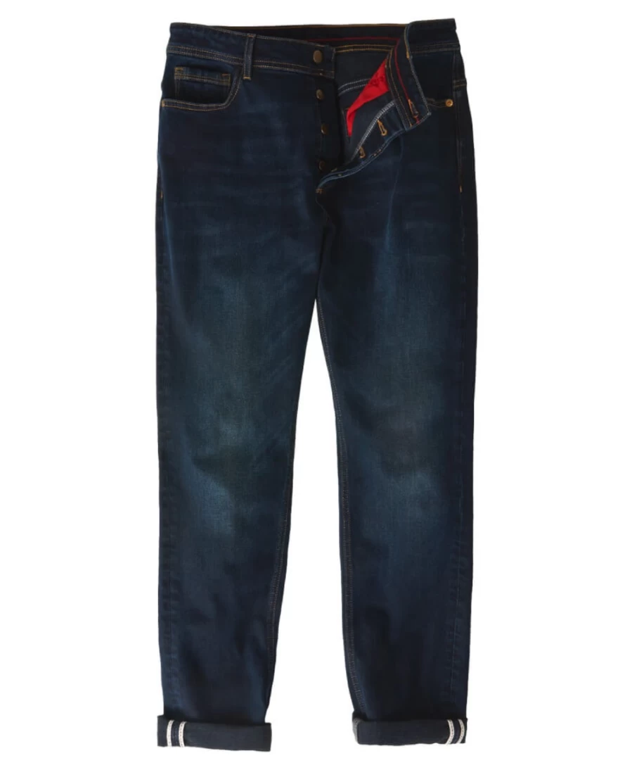 Joe Browns Men's Slim Fit Jeans in Rinse Wash - Comfortable & Stylish Denim Trousers