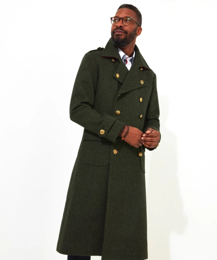 Joe Browns Men's Green Military Style Coat – Marvellous Outdoor Jacket