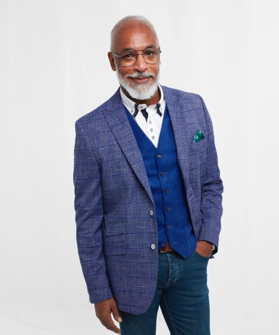 Joe Browns Men's Blue Good Times Blazer - Stylish Casual Formal Jacket