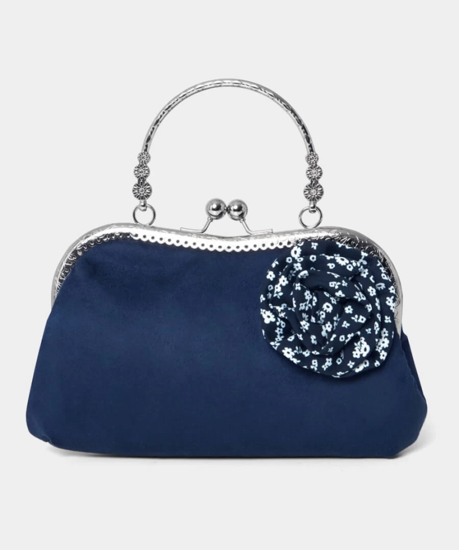 Joe Browns Women's Navy Sweet Escape T-Bar Crossbody Bag