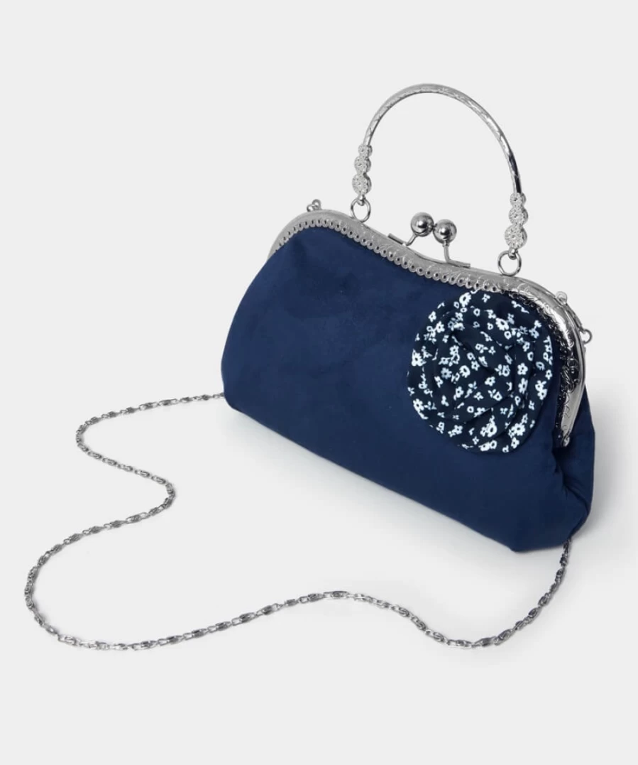 Joe Browns Women's Navy Sweet Escape T-Bar Crossbody Bag