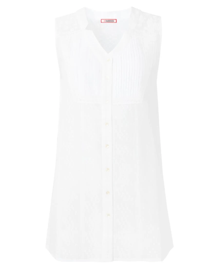 Joe Browns Women's White Sunny Days Sleeveless Blouse