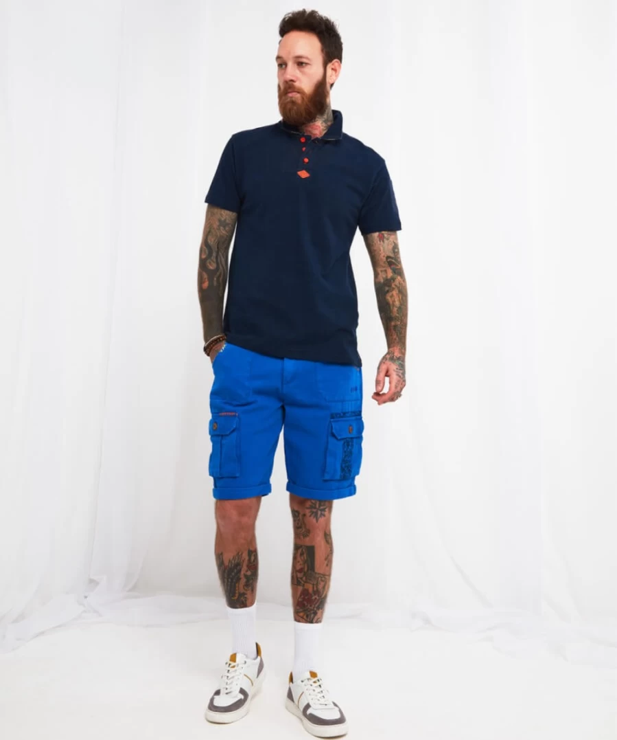 Joe Browns Men's Blue Customizable Cool Shorts - Personalized Design