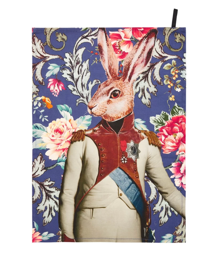 Joe Browns Heritage Tea Towels Set of 3 - Multi Color Premium Kitchen Towels