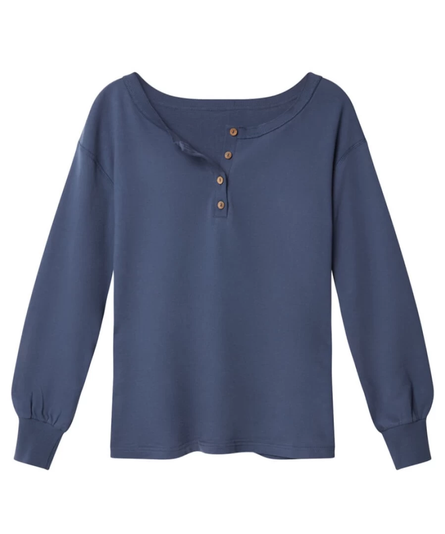 "Joe Browns Women's Blue Cosy Up Sweatshirt - Comfortable Casual Pullover"