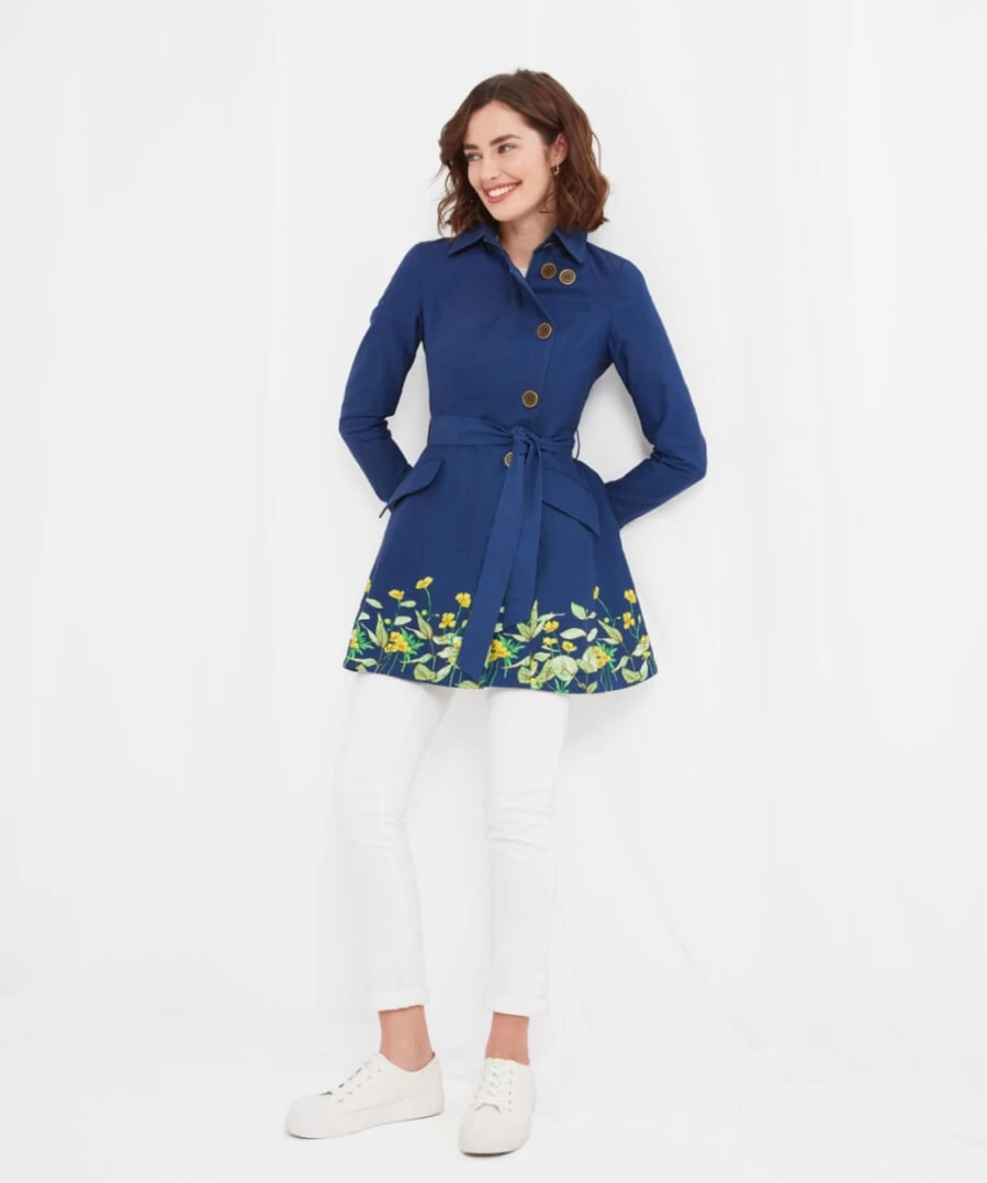 Joe Browns Women's Navy Coat - Georgie's Favourite Stylish Outerwear