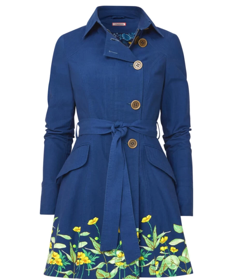 Joe Browns Women's Navy Coat - Georgie's Favourite Stylish Outerwear