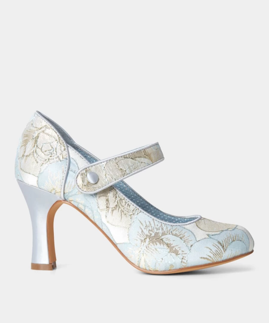 "Joe Browns Women's Blue Multi A Moment In Time Shoes – Stylish & Comfortable Footwear"