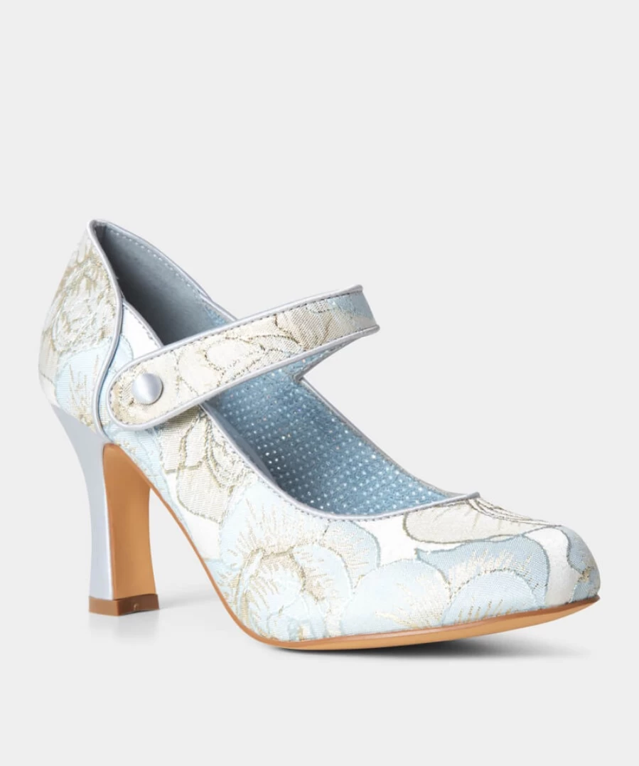 "Joe Browns Women's Blue Multi A Moment In Time Shoes – Stylish & Comfortable Footwear"
