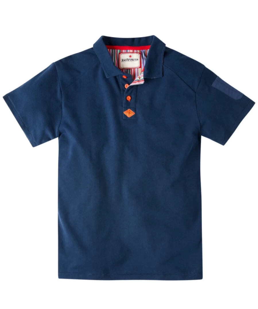 Joe Browns Men's Navy Perfect Polo Shirt – Classic Fit Casual Wear