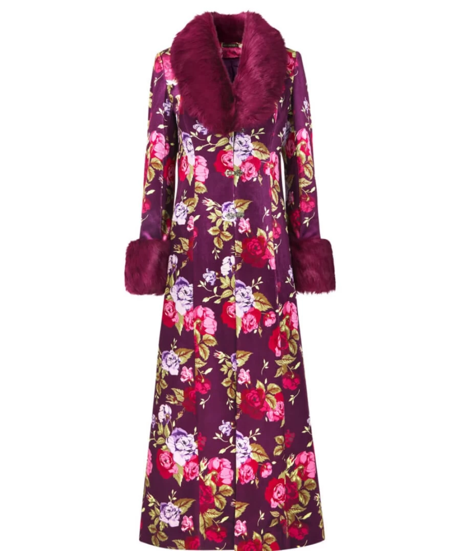 Joe Browns Women's Plum Boutique Coat | Jane's Stylish Outerwear