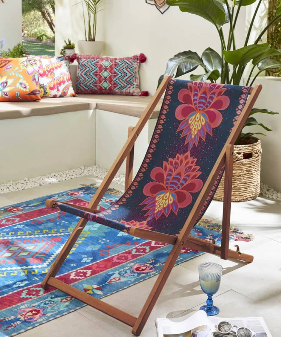 "Joe Browns Daiquiri Decadent Deckchair – Stylish Outdoor Lounge Chair"