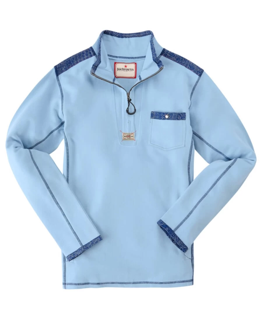 "Joe Browns Men's Blue Weekend Funnel - Stylish Casual Wear"