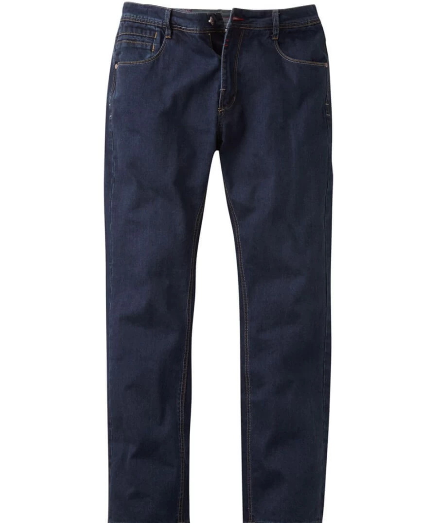 Men's Black Straight Leg Jeans by Joe Browns - Classic Fit Denim Pants for Men