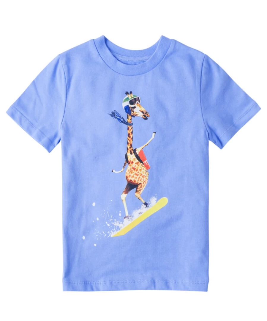 Joe Browns Yellow Cool Giraffe Kids T-Shirt