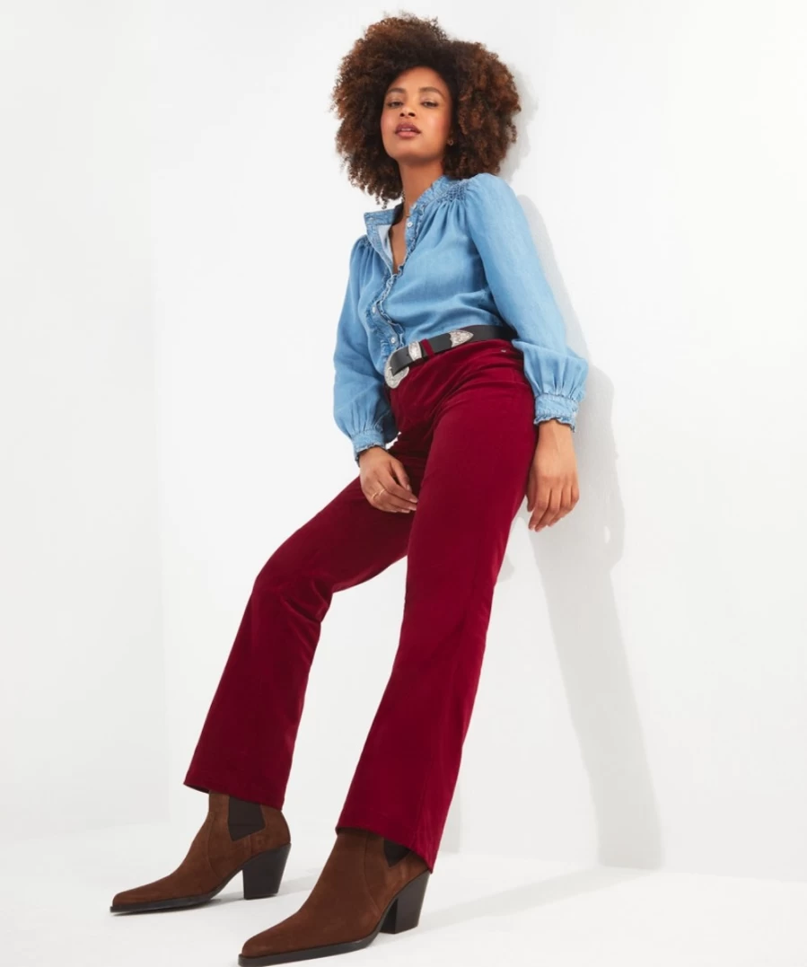 "Joe Browns Women's Berry Must Have Moleskin Trousers"